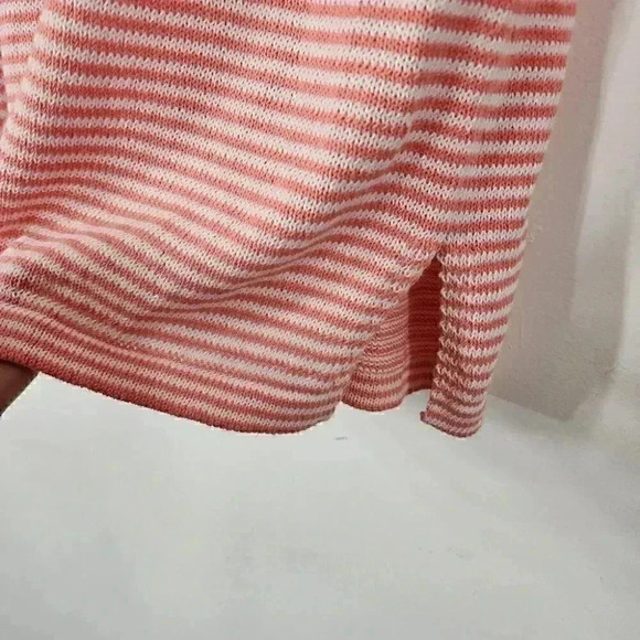 Talbots Linen Blend V Neck 3/4 Sleeve Women's Sweater M - Picture 5 of 9